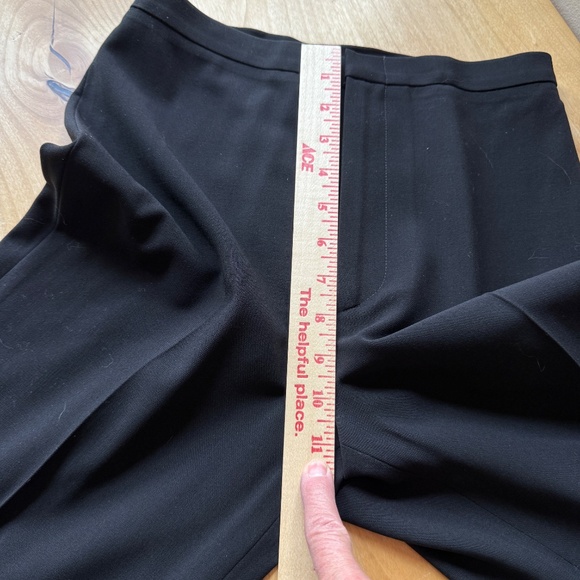 RALPH LAUREN BLACK LABEL WOOL BLD CAREER PANTS STRAIGHT LEG CLASSIC DESIGNER 2 - Picture 7 of 10